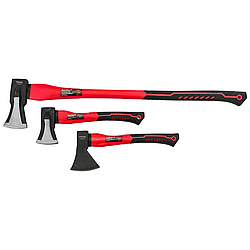 Колун 37 см, 37 см, 90 см Red Technic RTZS0054 набір сокир
