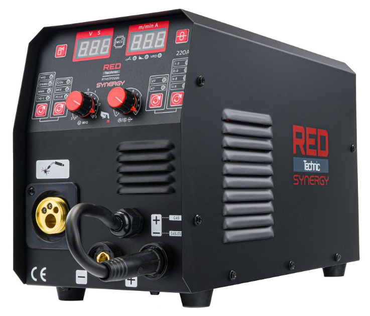 Зварювальний напівавтомат 1,6 мм - 5 мм / 0,6 - 1,0 мм Red Technic RTMSTF0086 напівавтомат