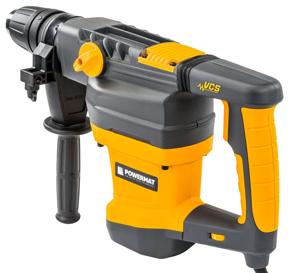 Бочковий мережевий перфоратор 2800 Вт, SDS-MAX Powermat PM1281 перфоратор бочковий