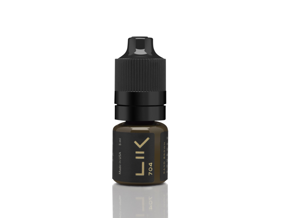 Пігменти для татуажу LIK 704 SAND BROWN BROWS 5 ml