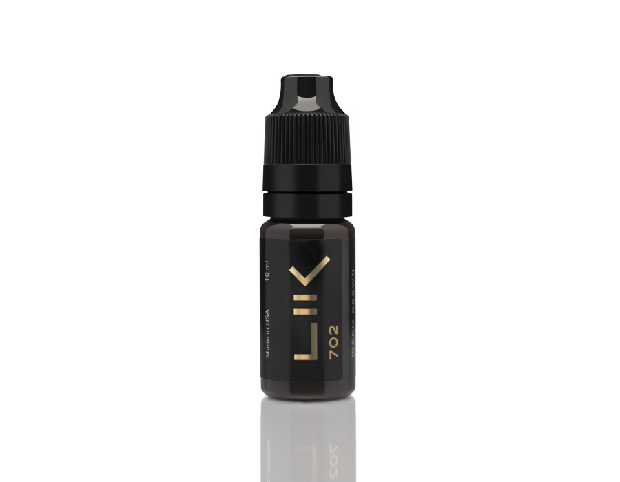Пігменти для татуажу LIK 702 WARM BROWN BROWS 10 ml