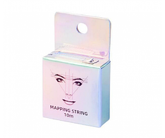 Нитка для промальовування ескізу брів, перламутрова упаковка, 10 м