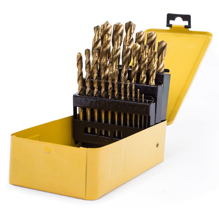 Набір свердел по дереву Титан, 25 шт, 1 - 13 мм Powermat PM0334 набір свердел, фото 1