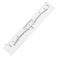 Лінійка-наклейка одноразова для татуажу 1шт