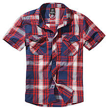 Сорочка Brandit Roadstar RED-NAVY-WHITE (L)