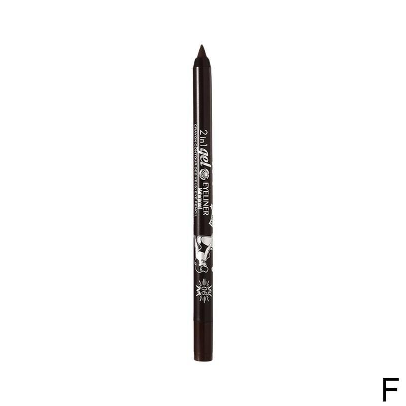 Олівець - маркер двосторонній для татуажу TFT EYELINER Коричневий