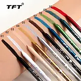 Олівець - маркер двосторонній для татуажу TFT EYELINER Коричневий, фото 4