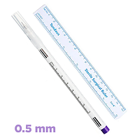 Маркер для шкіри 0.5 мм фіолетовий, що важко стирається Tondaus