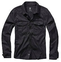 Brandit Рубашка Brandit Flanellshirt Black (M)