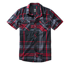 Рубашка Brandit Roadstar Anthracite Red (S)