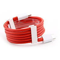 Зарядний кабель 65 Вт Oneplus USB type C - type C USB type C - type C Червоний
