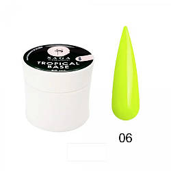 Базове покриття Saga Tropical Base #6, 15 мл