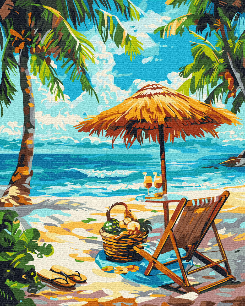 Картина за номерами Пляжний релакс, фото 1
