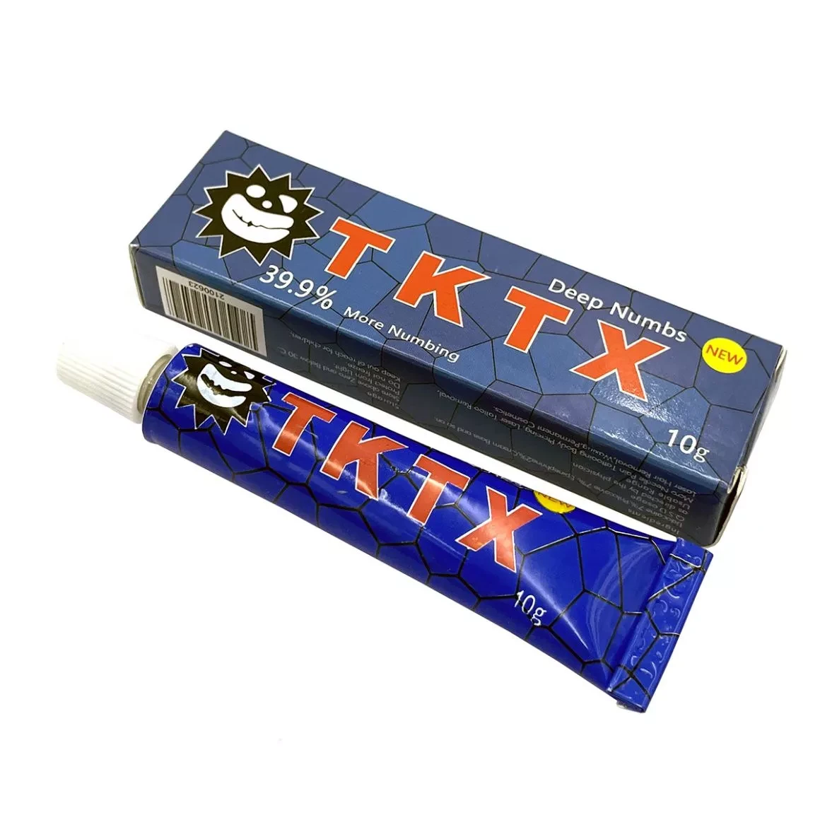 Крем анестетик для тату TKTX 39,9% Синій, 10 г