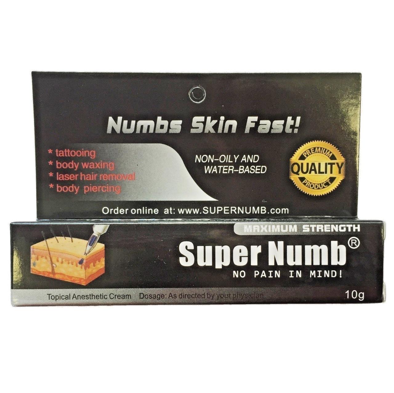 Крем анестетик SUPER NUMB, 10 гр