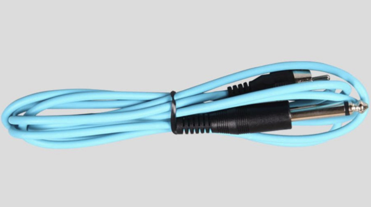 Кліп корд шнур для тату RCA Best блакитний, фото 1