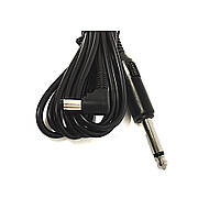 Кліп-корд під модульні машинки типу DC/ jack кутовий