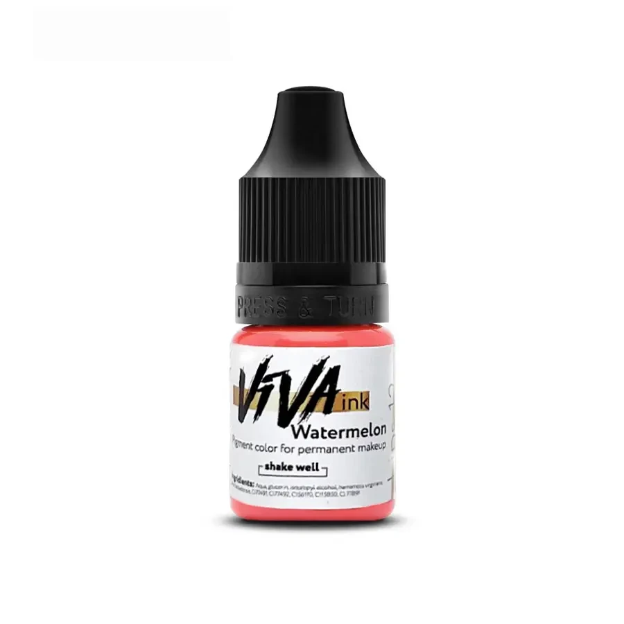 Пігмент для татуажу VIVA ink Lips #12 Watermelon, 4 мл, фото 1