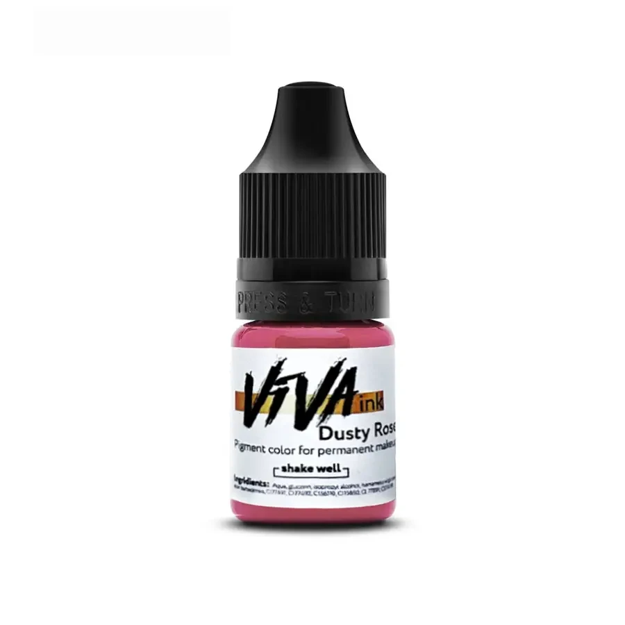 Пігмент для татуажу VIVA ink Lips #11 Dasty Rose, 4 мл