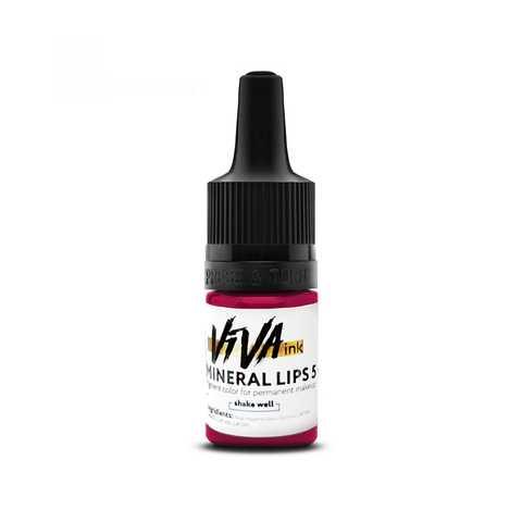 Мінеральний пігмент для татуажу VIVA ink Mineral Lips #5 HIBISCUS, 4 мл