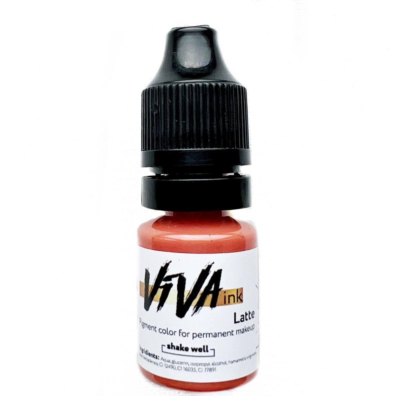 Пігмент для татуажу VIVA ink Lips #4 Latte, 6 мл
