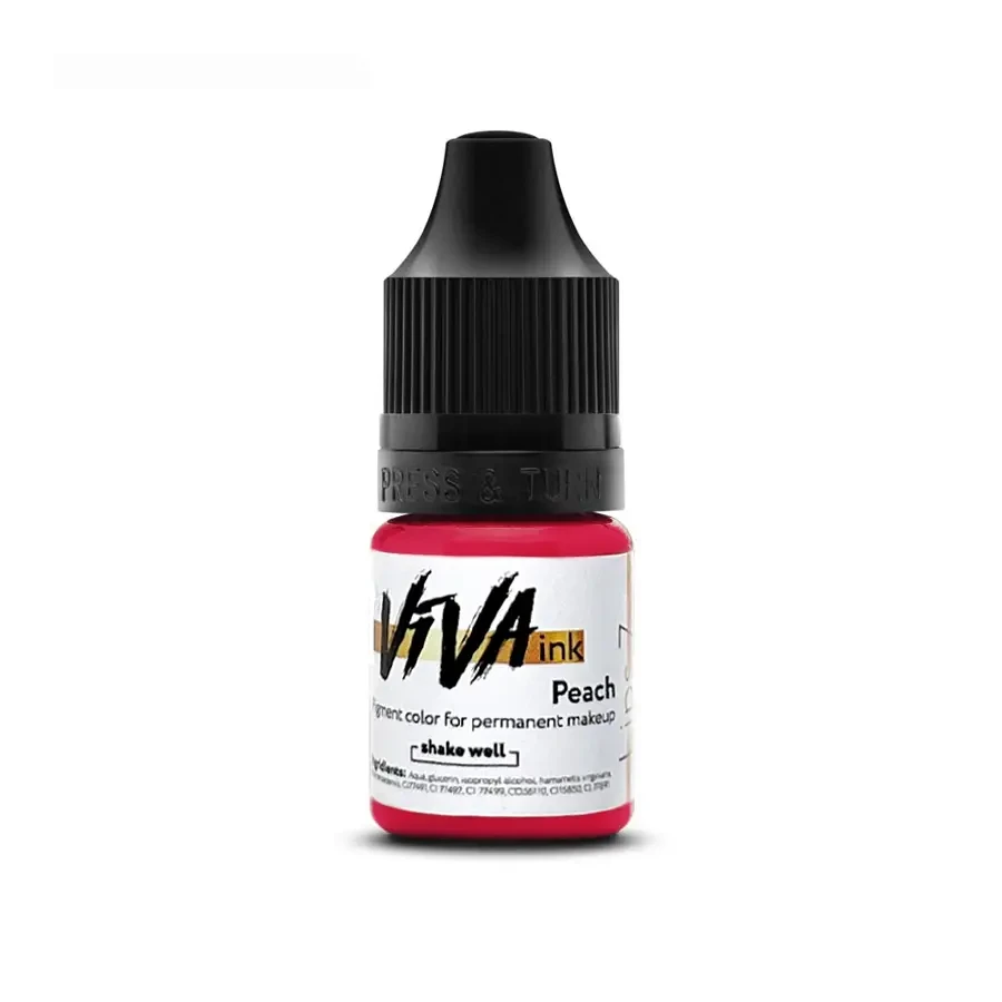 Пігмент для татуажу VIVA ink Lips #7 Peach, 4 мл