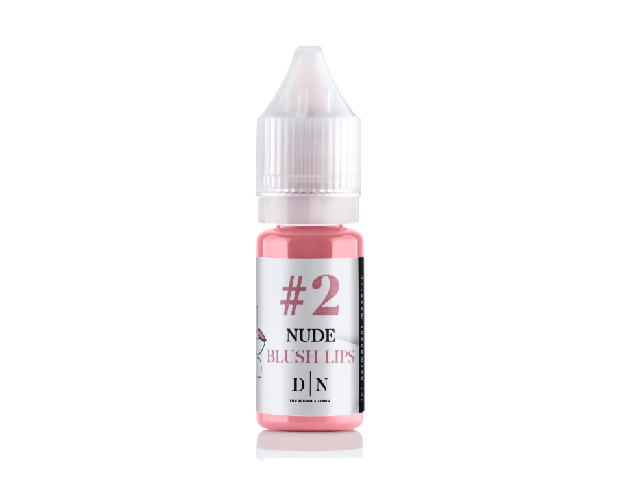Пігмент для губ NUDE BLUSH LIPS 2 від Надії Дмитрієвої, 10 мл, фото 1