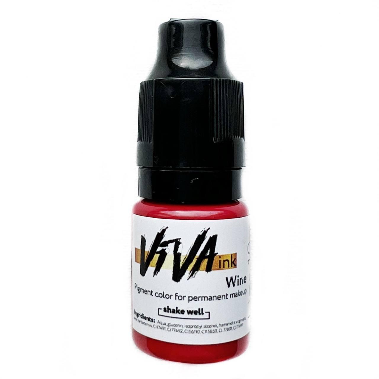 Пігмент для татуажу VIVA ink Lips #10 Wine, 6 мл, фото 1
