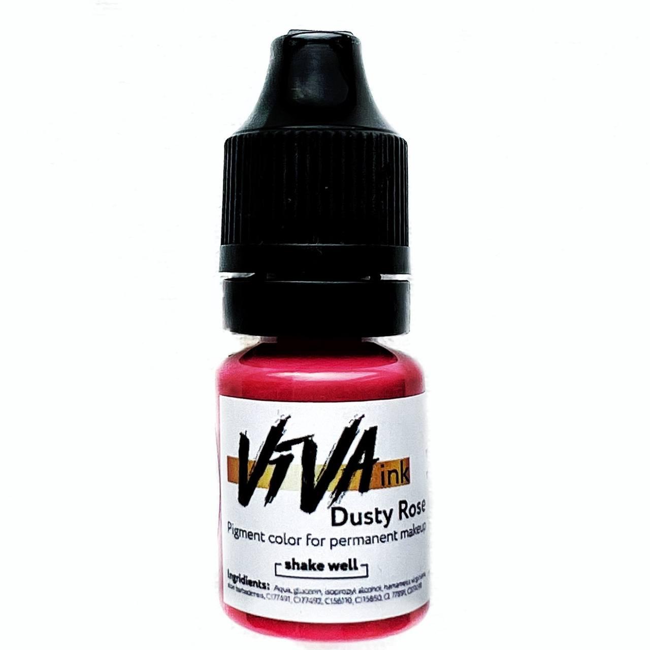 Пігмент для татуажу VIVA ink Lips #11 Dasty Rose, 6 мл