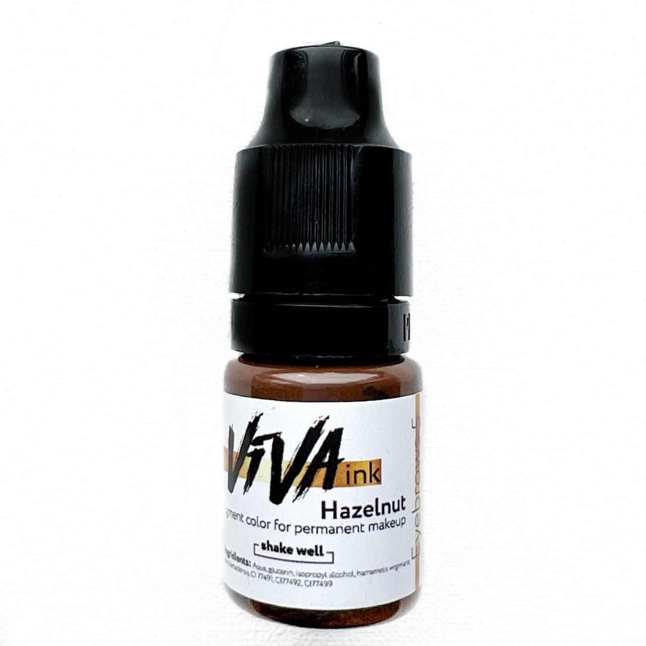 Пігмент для татуажу VIVA ink Eyebrows #5 Hazelnut, 4 мл