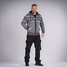 Толстовка Thor Steinar Runa Gray-Red (M)