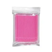 Мікробраші аплікатори рожеві 100шт