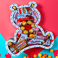 Кіндер сюрприз новорічний подарунковий набір для дівчини на Новий рік і Різдво, подарунок для дівчини, жінці, дітям, дочці