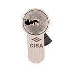 Циліндр CISA Astral Tekno PRO 70T (40*30T) нікель матовий 3 ключі, фото 4