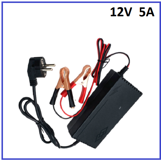 Зарядний пристрій для акумулятора Voltronic 12V (14.6) до 5A AGM, GEL