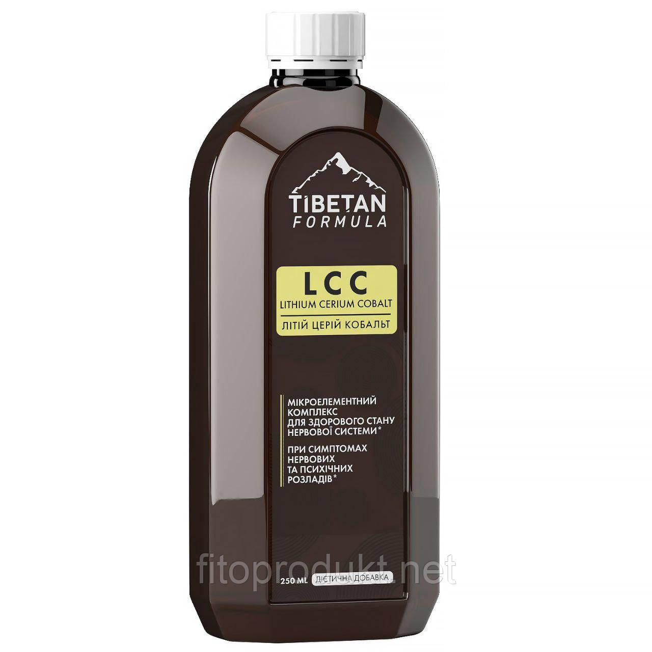 LCC lithium cerium cobalt комплекс у разі нервових і психічних захворювань 250 мл ТФ