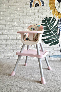 Стільчик-трансформер для годування Bambi M 5672, Pink