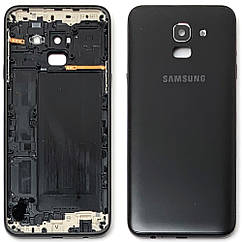 Задня кришка Samsung Galaxy J6 2018 J600F чорна оригінал Китай