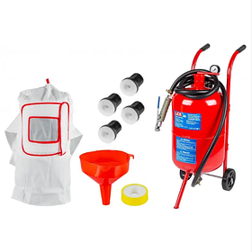 Сифонний піскоструминний апарат 38 літрів LEX LXSBT-38L 400-700 л/хв