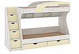 Двоярусне ліжко Кадет МДФ (Пехотін), фото 5
