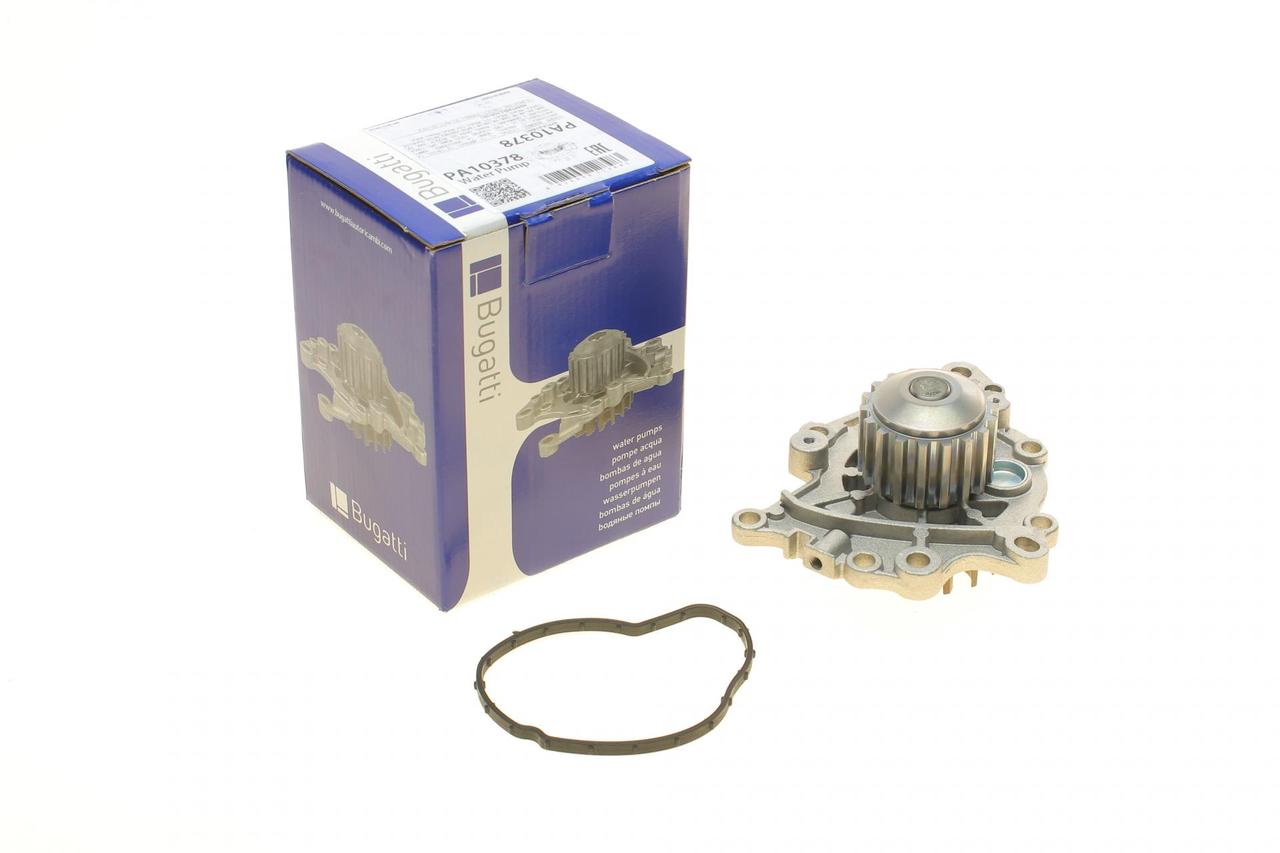 Водяний насос помпа Citroen Peugeot 1.5BlueHDi Ford 1.5Ecoblue Opel 1.5D HDi 18- (18z) (Bugatti PA10378)