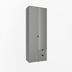 Шафа 2Д2Ш Ельба шиншила сіра Сокме