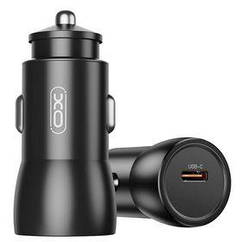 Автомобільний зарядний пристрій для XO CC57 25 W Metal Car Charger Type-C PD (Чорний)