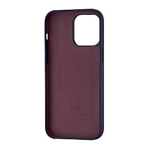 Чохол Silicone Case with MagSafe & SplashScreen iPhone 14 Pro Max Elderberry, фото 4