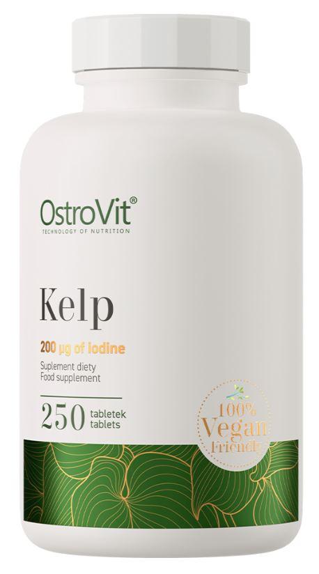 OstroVit KELP 200 мкг йоду з ламінарії, 250 таблеток. До 09/2027