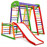 Спортуголок дитячий Акварелька Plus 1-1 Sportbaby H-150 см для ігор малюкам будинку, фото 6