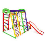 Спортуголок дитячий Акварелька Plus 1-1 Sportbaby H-150 см для ігор малюкам будинку, фото 4