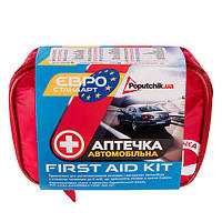 БН Аптечка медична автомобільна "Євростандарт" згідно з ТУ (02-005-М), м'який футляр