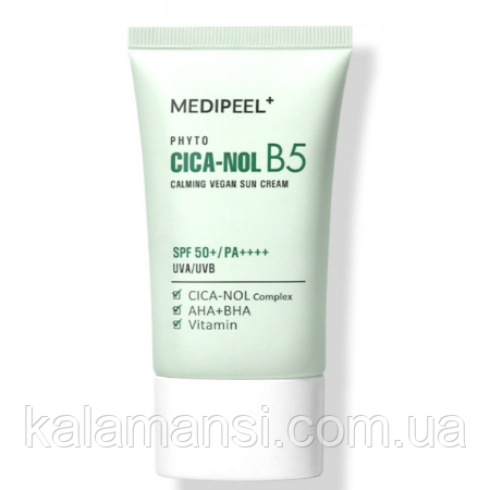 Cонцезахисний крем Med-Peel Phyto Cica Nol B5 Calming Vegan Sun Cream 50мл