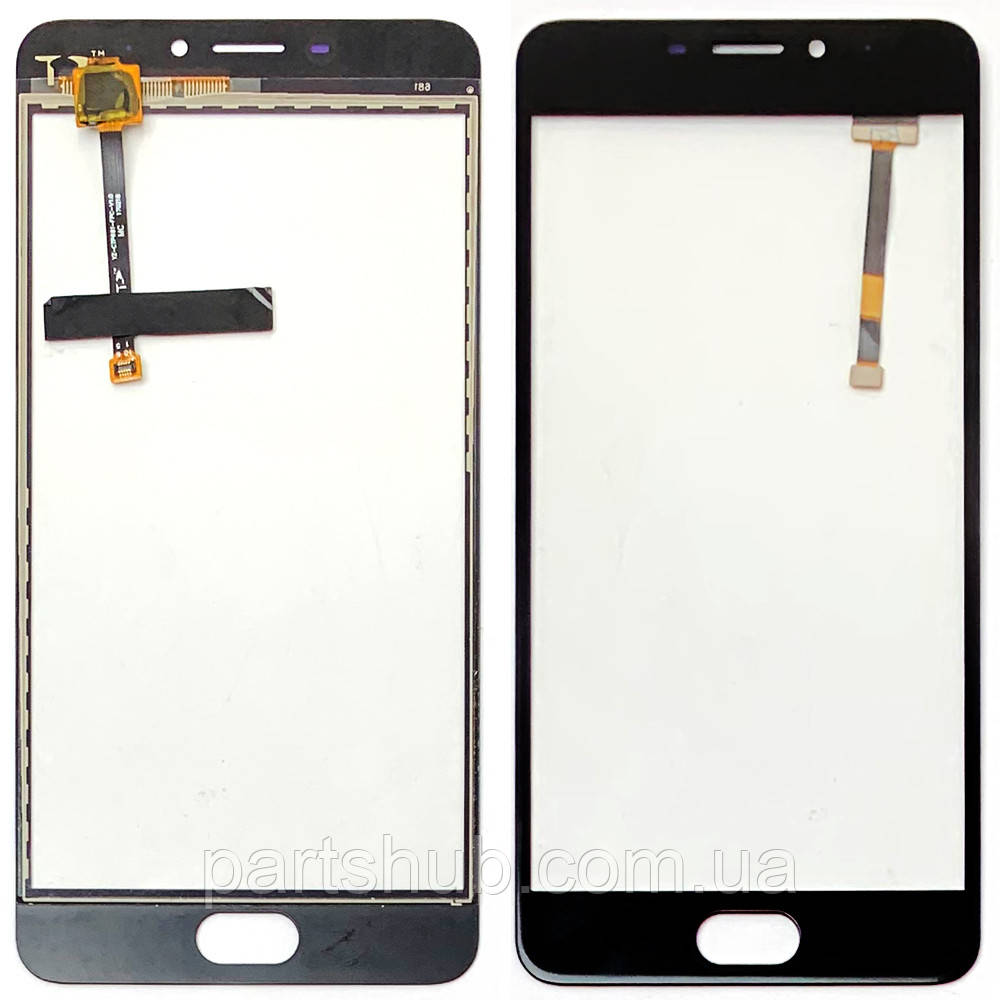 Тачскрін Meizu M5 Note M621H чорний з OCA плівкою